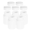 5 Piezas Pastillero de Bolsillo Cilíndrico 80 Cc de PET