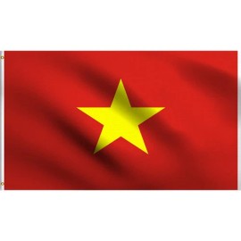 Unbranded The Republic of North Vietnam Flag, 3' x 5'  100D Poly Flag / Banner