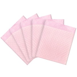 Pet Training Pee Pads with 4-Layer Leak Proof,Disposable Pink Pads for Dogs and Cats with Standard Absorbency and Quick Drying, Large Size -5 Count,24" x 24"