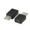 Harrista Mini USB b 5 Pins Female Jack To USB