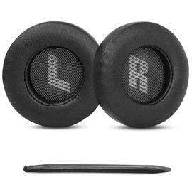 Live 670NC Earpads Replacement Compatible with JBL Live 670NC On-Ear Headphones (Do Not Fit Tune 670NC) Ear Pads Ear Cushions Protein Leather High-Density Foam Black