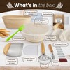 Casa Crest Sourdough Bread Baking Kit - Includes 1 Oval