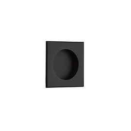 Emtek Flush Pull 2213- Square 10 finish options (Flat Black (US19))