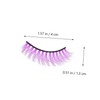 minkissy 4sets Long False Eyelashes Set Makeup Thick Volume Lashes