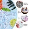 zalati Artificial Ice Cubes 20pcs Acrylic Reusable Faux Ice Cubes