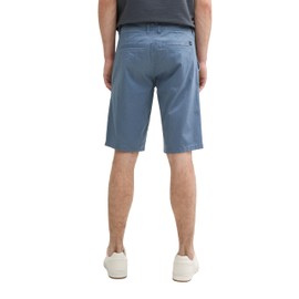 TOM TAILOR Herren slim printed chino shorts 1044706, blue triangle print, 36