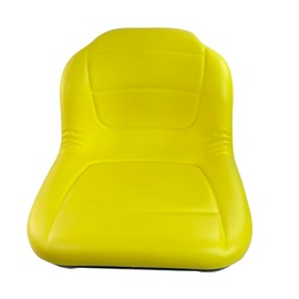 E-GY20808 DirectFit™ Yellow High Back Seat W/Lumbar for John Deere Lawn Tractor(s): 115, 145, 155C, 190C, D155, D160, D170, E160, E180, E170, LA140, LA150, LA165, LA175 and more.