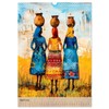 African Elegance - Illustrations in Harmonious Colours (Wall Calendar 2026