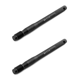 QWORK Wheel Alignment Pin, 2 Pack, M14 x 1.5 Steel Wheel Hanger Rim Stud Pilot Pin Guide Studs for Changing Tires on Cars