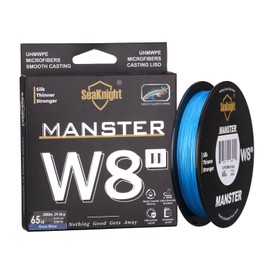 SeaKnight W8 II 8-Way Fishing Line Braided Salt Water 150 m / 300 m / 500 m PE Braided Fishing Line 8 Strands Carp Fishing Line Trout 15-100 lb