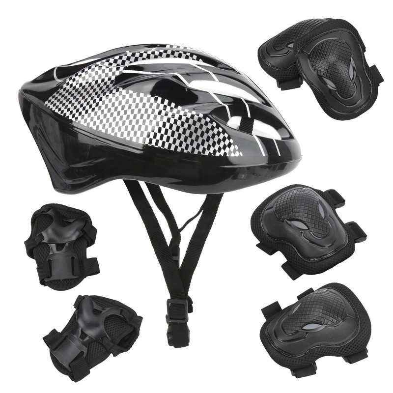 7pcs Adults Roller Skating Protect Gear Set Knee Pads Elbow