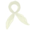 Plain Soft and delicate Chiffon Feel Head and Neck Scarf,