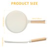 9.2in Crepe Pan with Wood Handle Nonstick Crepe Maker Pan
