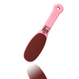 LUYING かかと角質除去器かかと角質除去器かかとヤスリ自宅で簡単、安全、効率的に足のケアを行うことができます。乾燥した繭の両面型は、乾燥した足と濡れた足に適しています（ピンク）