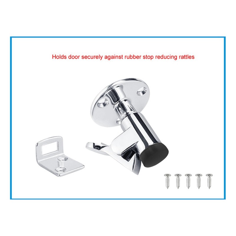 3X Stainless Steel 316 Boat Door Stop Stopper Catch Door