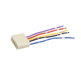 Hihaha Car Power Window Switch Socket Wiring Harness Pigtail Adapter DC 12V 5 Pin White