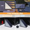 VOLISUN Solar Step Lights for Outside, Solar Stair Lights Outdoor
