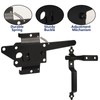 Gate Latch for Wooden Fence, Heavy Duty Self Locking Gate