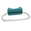 Head Positioner Pillow Green Cotton Cloth Comfortable Breathable Adjustable Neck