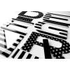 AFX 3D US BLACKOUT FLAG DOMED RAISED TAILGATE LETTERS FOR