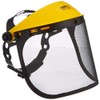 Oregon Q515064 Browguard and Steel Mesh Visor Combination, Adjustable Safety Face Shield, Black/Yellow