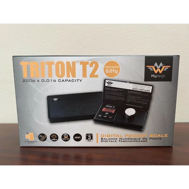 My Weigh Triton T2 Digital Pocket Scale 200g x 0.01g