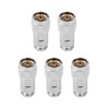 Vecys 5pcs PL-259 UHF Male Connectors 50 Ohm PL259 Male