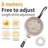 Portable Travel Clothesline Cord, Adjustable 26ft Camping Clothes line, Laundry