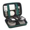 TopShine Gadget Pouch, HDD Storage Case, With Dividers, Gadget Case,