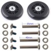 Replacement Wheels for Suitcase Rubber Wheels Replacement Wheels for Trolley