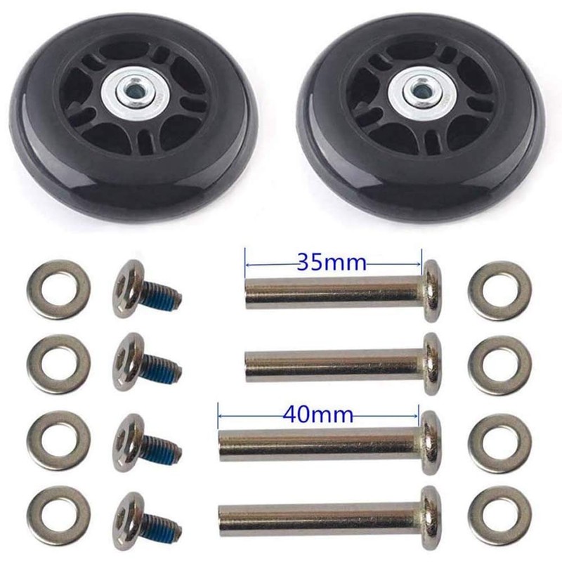 Replacement Wheels for Suitcase Rubber Wheels Replacement Wheels for Trolley