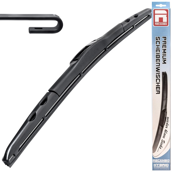 Hybrid Front Windscreen Wiper, Flex Aero, Compatible with Mercedes CLK