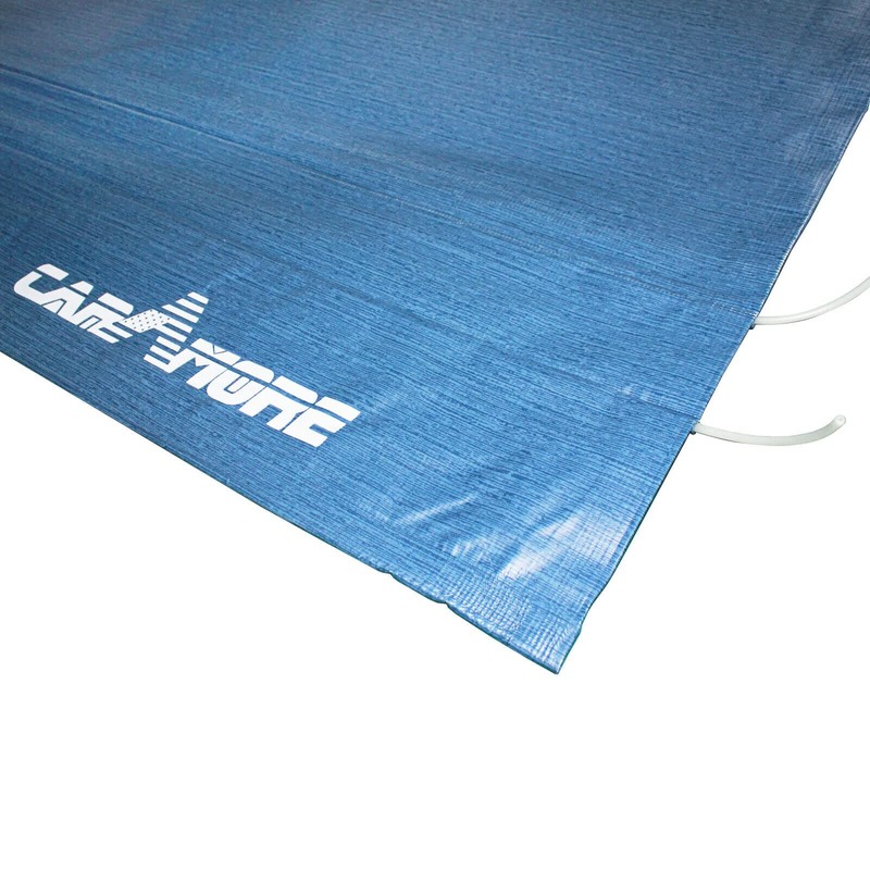 RV Awning Fabric Replacement 8'x 14'1", Universal Weatherproof Vinyl Canopy