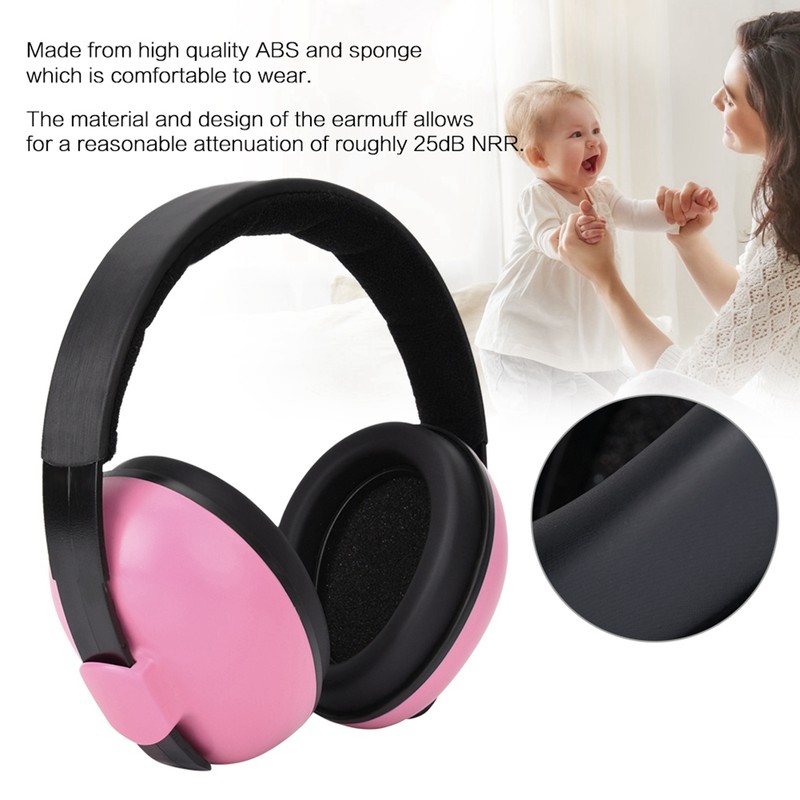 Earmuffs Noise Reduction Ear Shield Defenders Hearing Protection for Baby