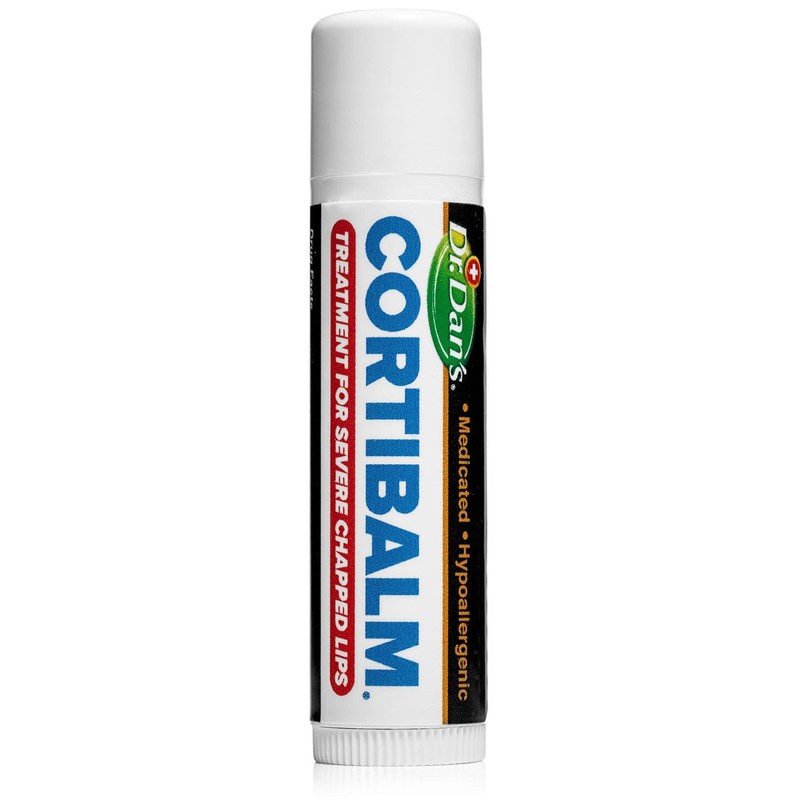 Dr. Dan's Cortibalm-5 Pack- for Dry Cracked Lips- Healing Lip