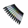Letraset Metallic Marker Twin Tip - Silver