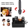 FOCCTS 25Pcs Pin Vise Hand Drill Set Holding 0.3-3.4mm Bits
