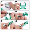 G2PLUS Nail Forms for Gel Builder, 500PCS Nail Extension Forms,
