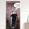 All-in-One Magnetic Mesh Screen Door for Home Entryways Mosquito Net Door