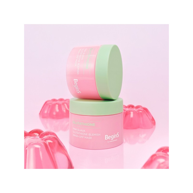 Begins by Jung Saem Mool Pink Guava Glutathione Trace Wash-Off