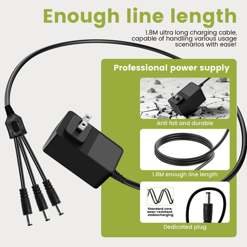 21V Battery Charger Compatible with MZK Power Tools Battery Pack