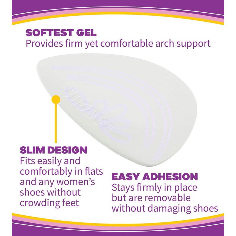 Dr. Scholl's HIDDEN ARCH SUPPORTS for Flats (One Size) //