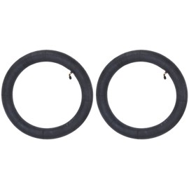2Pcs Inner Tyre Tube Tire Butyl Rubber W/Bend Valve for Bicycle Folding Bike Accessory16x2.5in