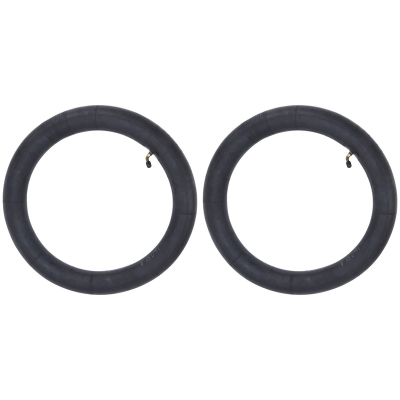 2Pcs Inner Tyre Tube Tire Butyl Rubber W/Bend Valve for