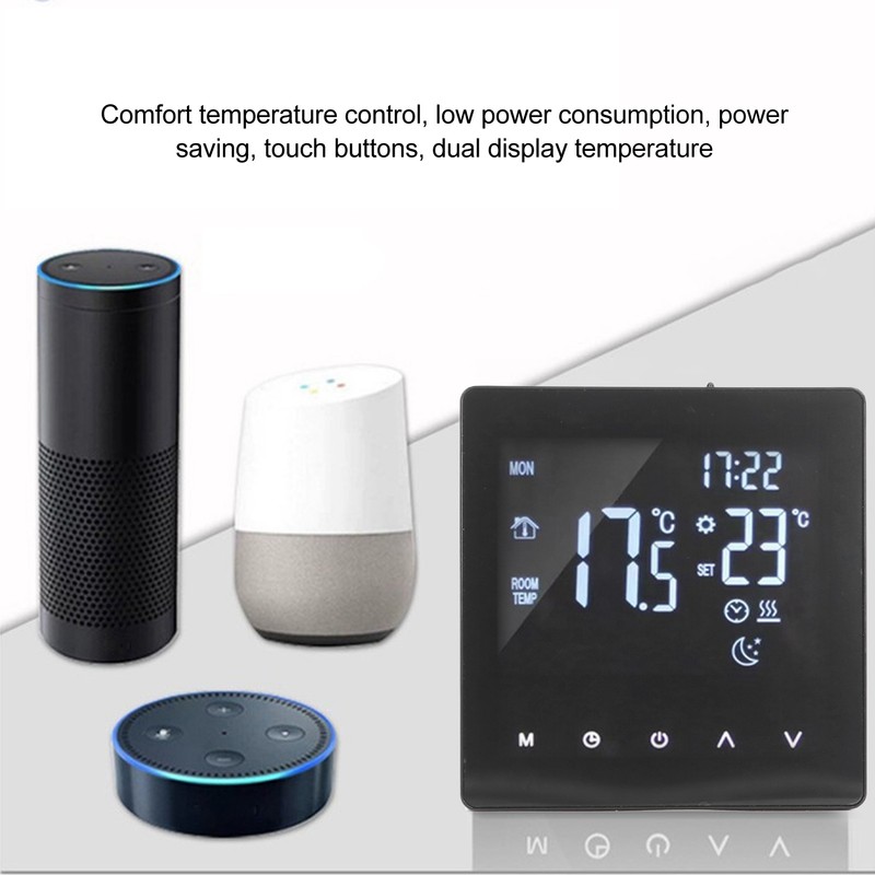 Thermostat APP Dual Display Temperature Controller for Floor Heating with