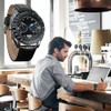 WINNER Men Hollow Mechanical Waterproof Watch Wristwatch