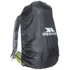 Trespass Waterproof Rucksack Rain Cover for Backpacks, Black, Medium