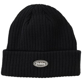 Dickies Logo Appen Knit Cap Beanie, Black