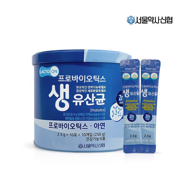 Seoul Pharmacist Shinhyup Probiotics Live Lactobacillus 2.5g 100 packets, Probio Live Lactobacillus 2.5g 100 packets