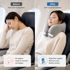 Travel Neck Pillow for Airplane Rest – U-Shaped Memory Foam